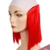 Lacey Costume Bald Straight Hair Clown