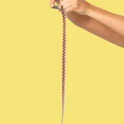 Put On Pieces Metallic Braid Extension