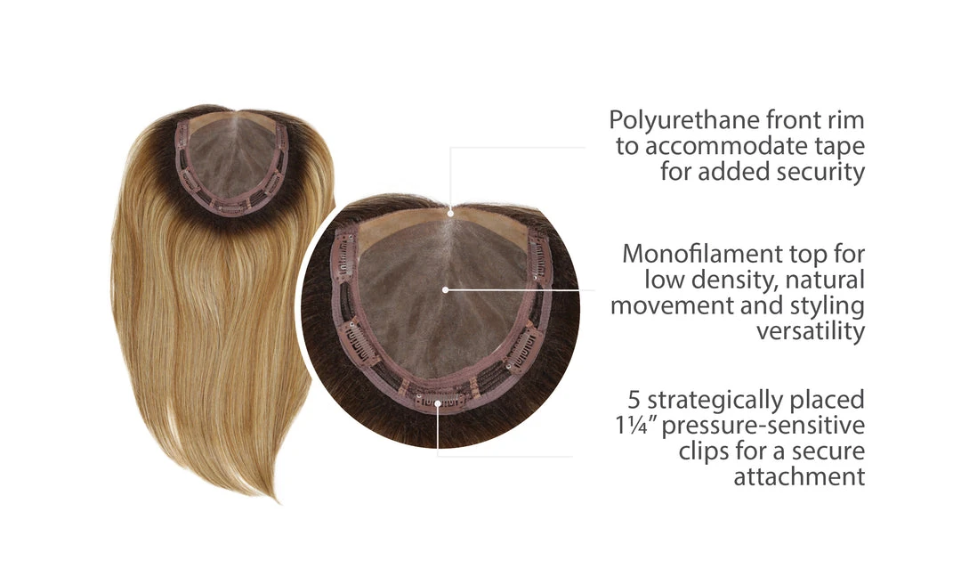 Raquel Welch Style Forward 16" - Topper HAIRPIECES 8 Raquel Welch Style Forward 16" - Topper HAIRPIECES