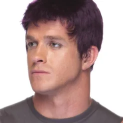 Sepia Flat Top Punk Rocker Ziggy Women's Costume Wigs