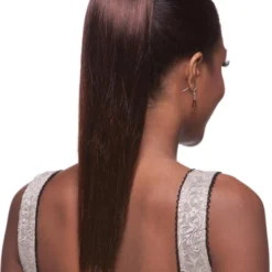 Sepia HP ESS - Medium Length Drawstring Straight Ponytail