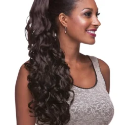 Sepia HAIRPIECES HP LWL - Curly Long Drawstring Ponytail