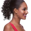 Sepia HP PC - Curly Drawstring Ponytail HAIRPIECES