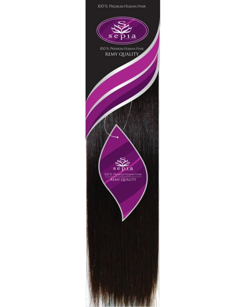 Sepia HAIR EXTENSIONS Oriental Silky Straight 18" Weaving 3 Sepia HAIR EXTENSIONS Oriental Silky Straight 18" Weaving