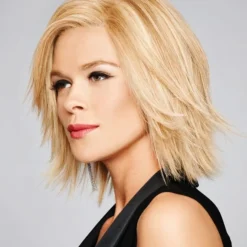 Raquel Welch HUMAN HAIR WIGS Soft Focus Human Hair Lace Front Monofilament Top