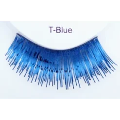 Sepia Metallic Blue Eyelash