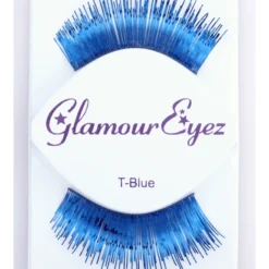Sepia Metallic Blue Eyelash
