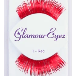 Sepia Metallic Red Eyelash