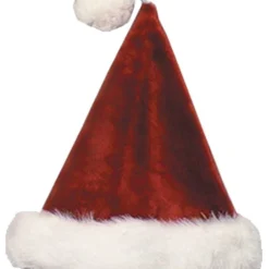 Morris Santa Hat Burgundy Velvet