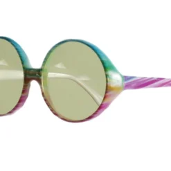 Morris Glasses Peace Tie-dye Multi Costume Accessories
