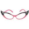 Morris Costume Accessories Glasses Vintage Cat Eyes Pink