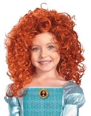 Lacey Costume Brave Merida Child Wig Women's Costume Wigs