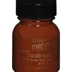 Morris Costume Accessories Liquid Makeup 1 Oz Brown