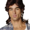 Morris Mullet Wig Brown Women's Costume Wigs 2 Morris Mullet Wig Brown Women's Costume Wigs