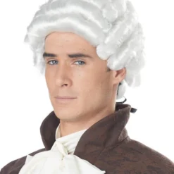 Lacey Costume Colonial Man Adult Women's Costume Wigs