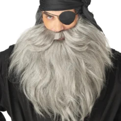 Lacey Costume Pirate Beard Mustache