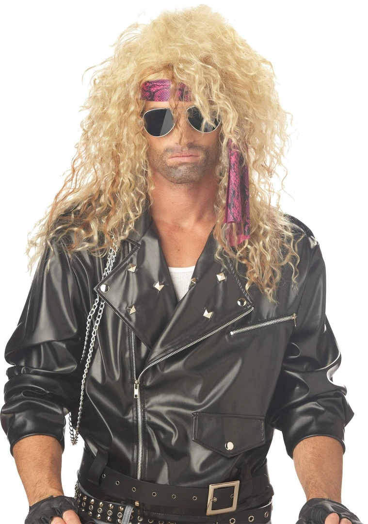 Morris Heavy Metal Rocker Blonde Wig Women's Costume Wigs 4 Morris Heavy Metal Rocker Blonde Wig Women's Costume Wigs