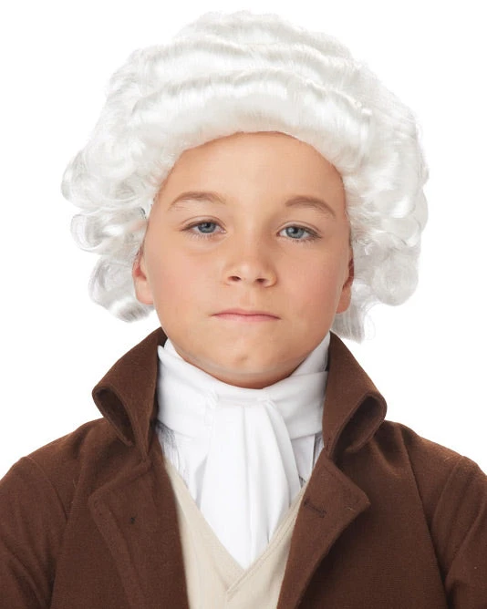 Lacey Costume Women's Costume Wigs Colonial Man Child Size 3 Lacey Costume Women's Costume Wigs Colonial Man Child Size