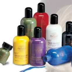 Morris Liquid Makeup 1 Oz Orange Costume Accessories