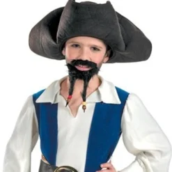 Morris Pirate Hat Must Goatee Child