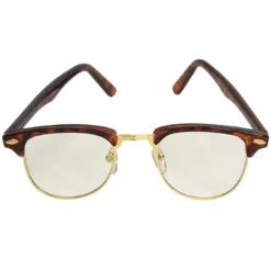 Morris Men's Costume Wigs Mr 50's Clear Glasses