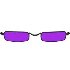 Lacey Costume Glasses Vampire Black Purple Costume Accessories