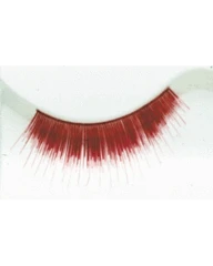 Lacey Costume Flame Eyelashes Costume Accessories