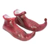 Morris Elf Shoes Red Costume Accessories