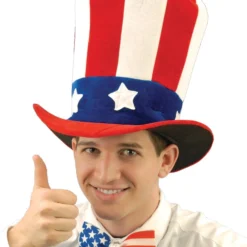 Lacey Costume Costume Accessories Uncle Sam Felt Hat