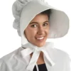 Morris Costume Accessories Bonnet White
