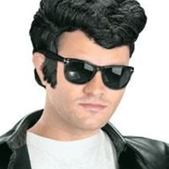 Morris Women's Costume Wigs Greaser Wig Black