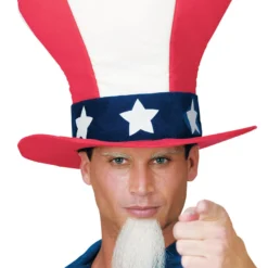 Morris Uncle Sam Hat W Beard