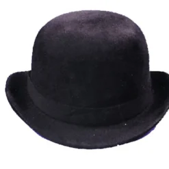 Morris Costume Accessories Derby Hat Black Felt