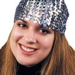 Morris Cloche Hat Sequin Costume Accessories