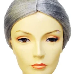 Lacey Costume Bargain Old Lady Bun Psycho Wig