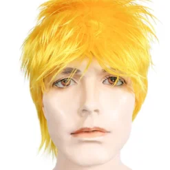 Lacey Costume Rod Stewart Color Ziggy Stardust Punk Bowie Women's Costume Wigs
