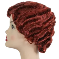 Lacey Costume New Gatsby Mae West 1920s Flapper Wig Women's Costume Wigs 23 Lacey Costume New Gatsby Mae West 1920s Flapper Wig Women's Costume Wigs