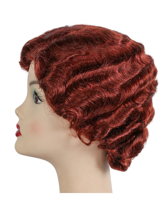 Lacey Costume New Gatsby Mae West 1920s Flapper Wig Women's Costume Wigs 13 Lacey Costume New Gatsby Mae West 1920s Flapper Wig Women's Costume Wigs