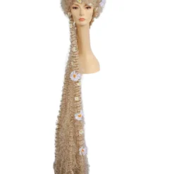 Lacey Costume Women's Costume Wigs Flower Godiva 5' Long Rapunzel Wig