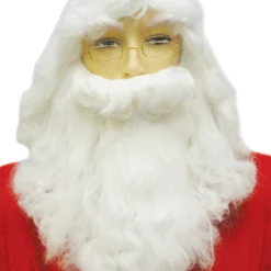 Morris Women's Costume Wigs Santa Set At888 White