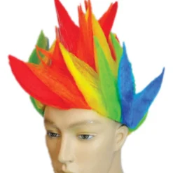 Lacey Costume Women's Costume Wigs Clown Spike Rainbow