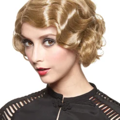 Lacey Costume Gatsby Girl Golden Blonde Wig