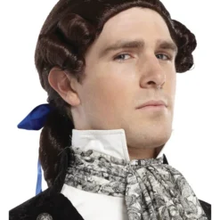 Morris Colonial Ponytail Bow Brown