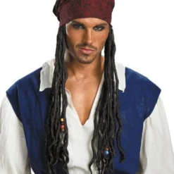Morris Costume Accessories Jack Sparrow Headband Hair Adult