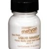 Morris Liquid Makeup 1 Oz White Costume Accessories