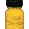 Morris Liquid Makeup 1 Oz Yellow Costume Accessories